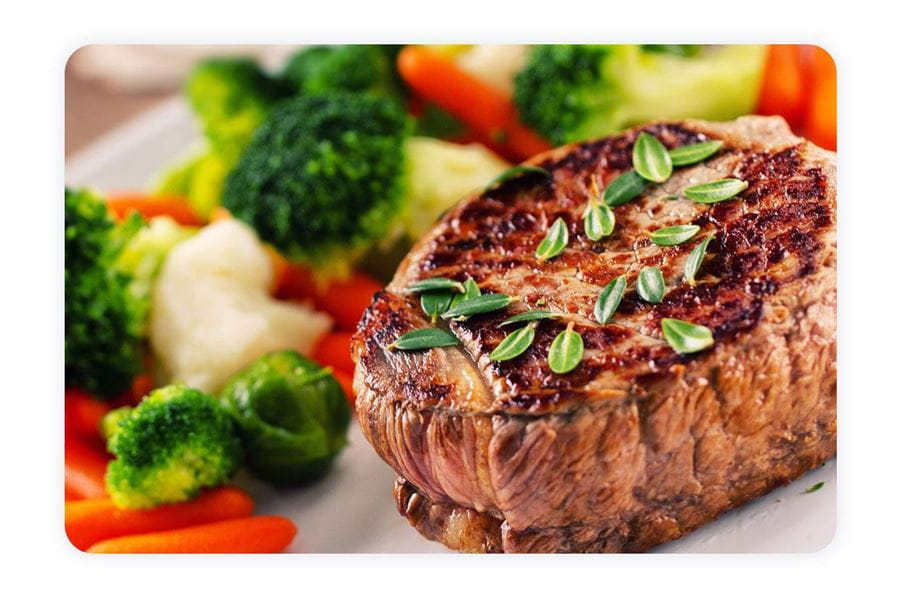 Steak de filet de boeuf